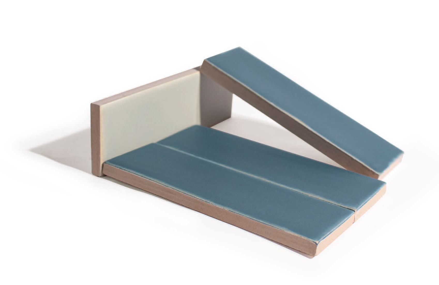 134436 Chalk Ice Grey 4x12.5 DNA Tiles фото 17