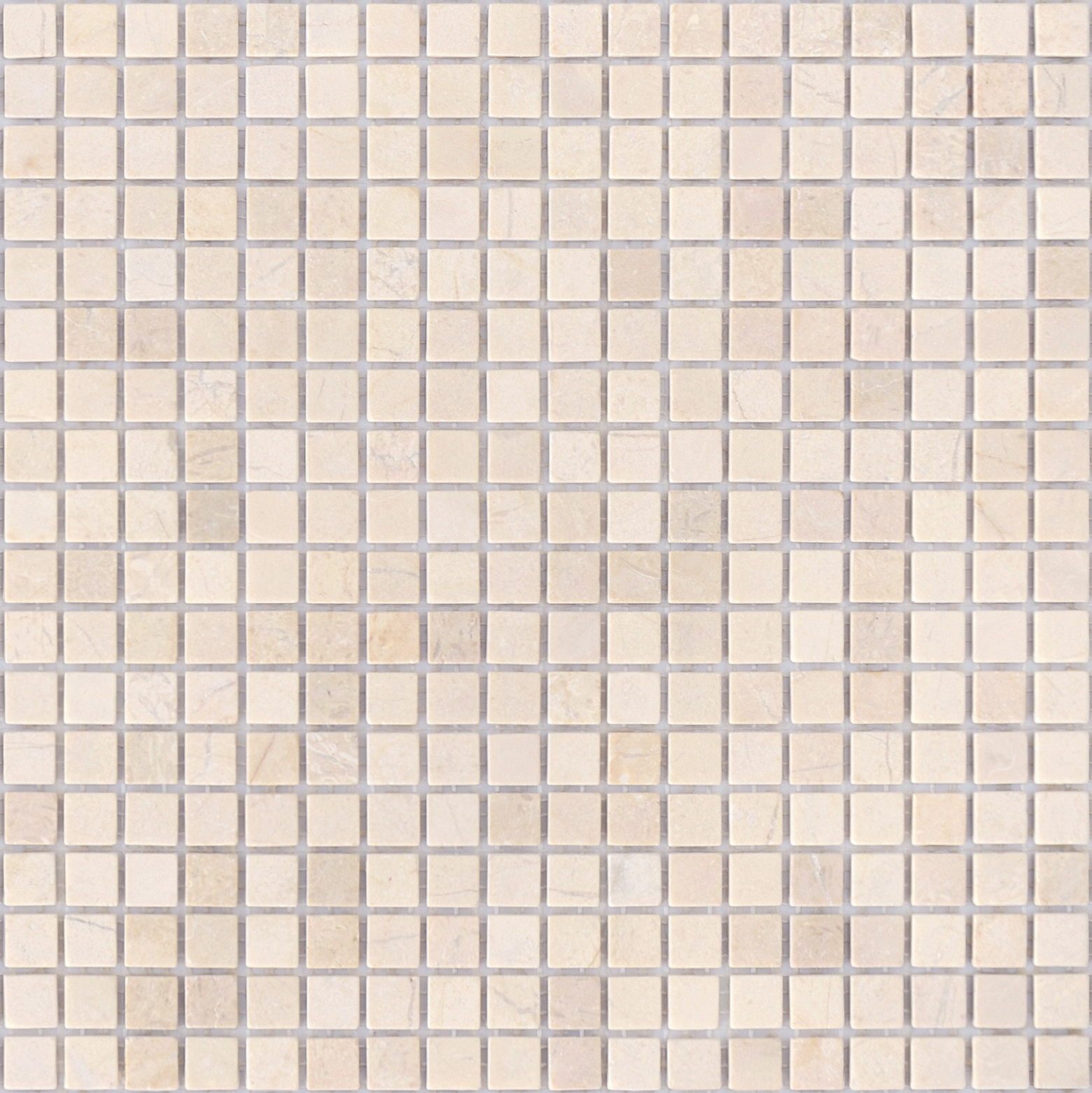 Crema Marfil MAT 15x15х4 30.5x30.5 Caramelle Mosaic