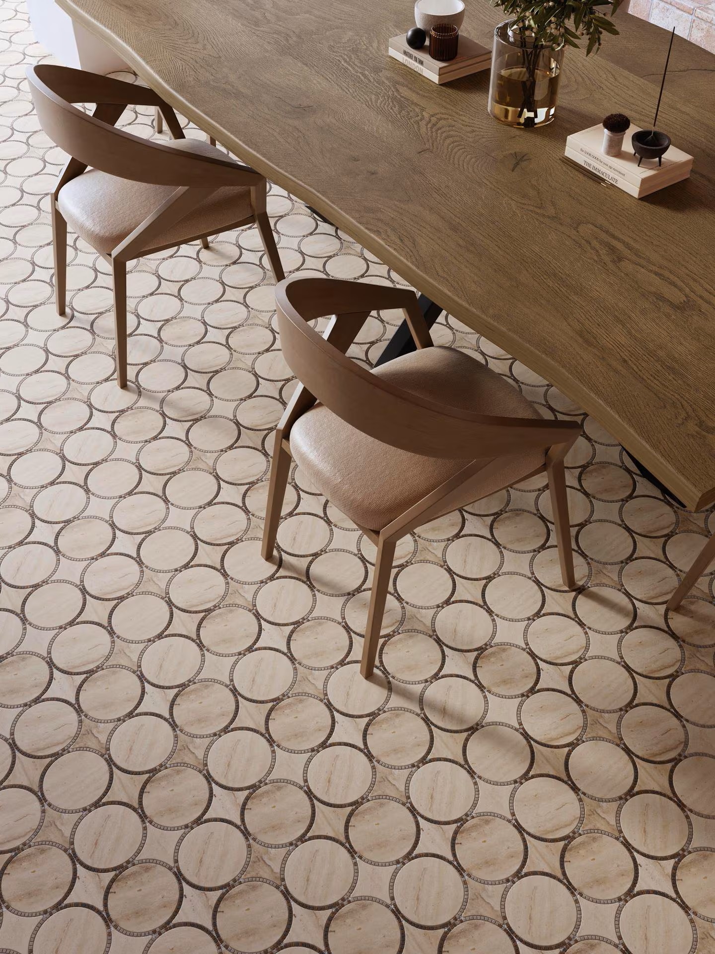 100347807 Tempo Circle Beige 29.9х29.9 L'Antic Colonial фото 4