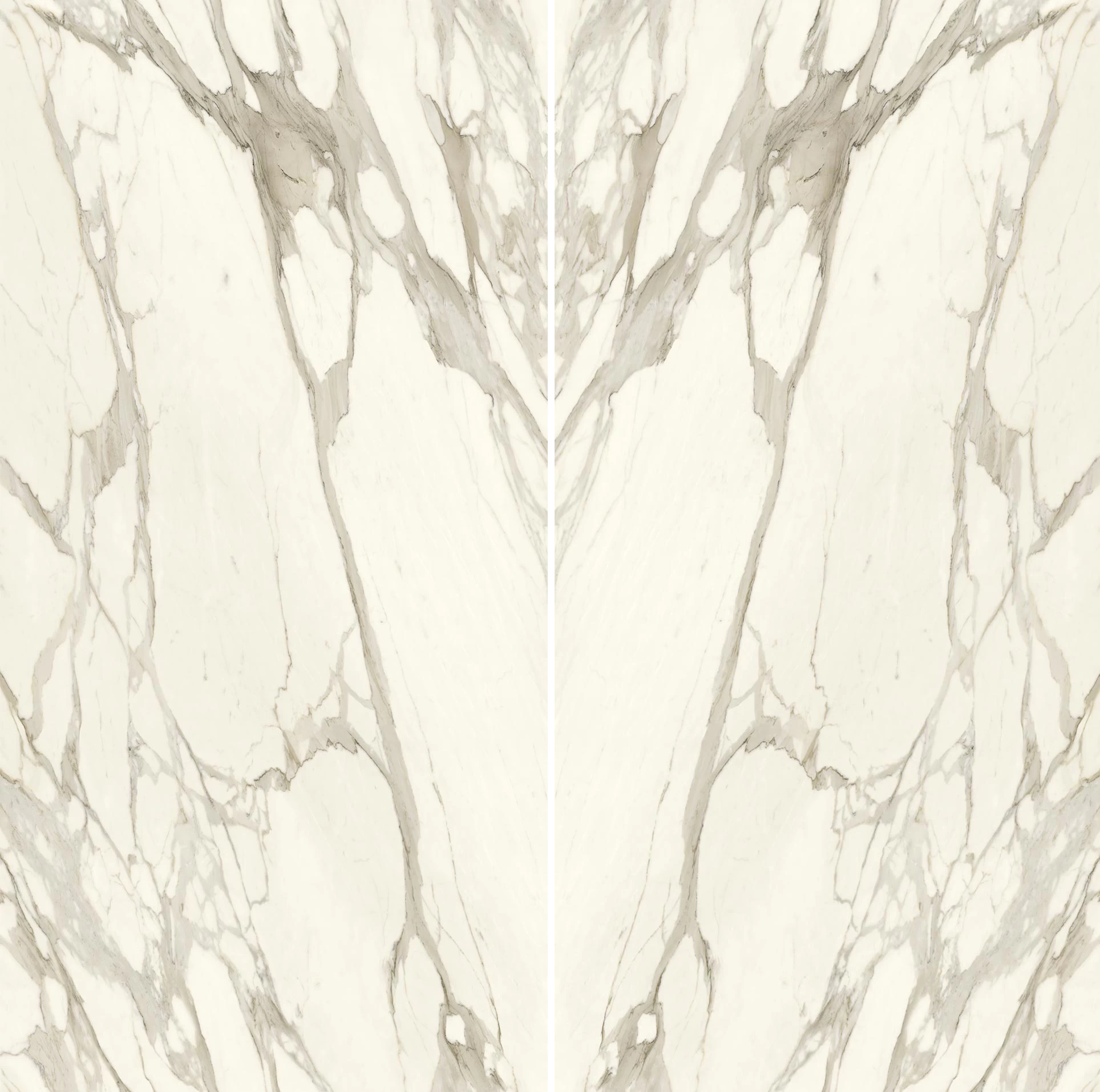 AJRU Calacatta Bernini Bookmatch Lapp. 6mm 160x320 Atlas Concorde