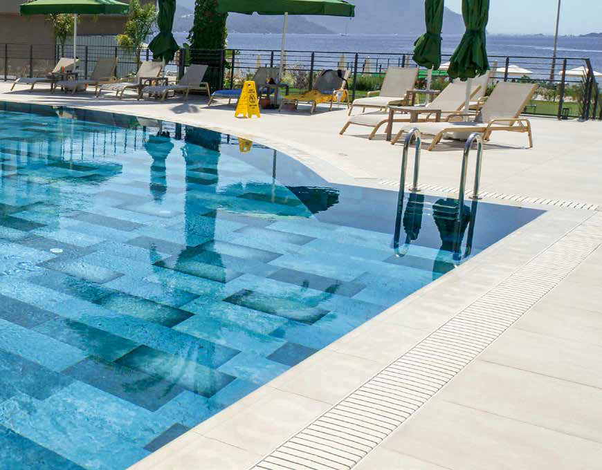PMST Ступень Pool Mix Antislip 33х66 Serapool