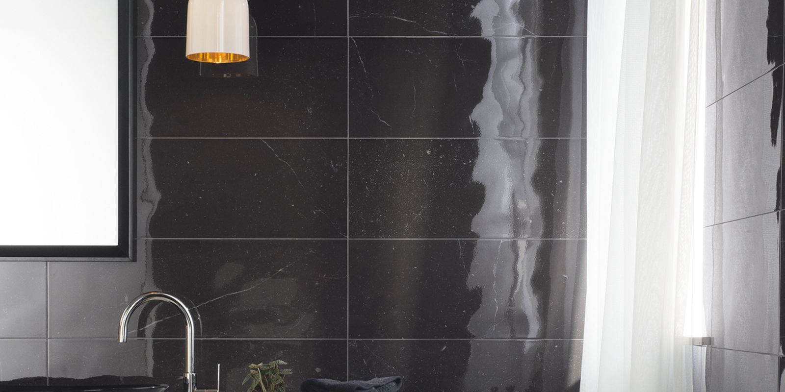 GNSH 75N RM Nero 75x75 Imola Ceramica