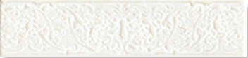 GMCL10 Calacatta Listello Dec 6x25 Ascot