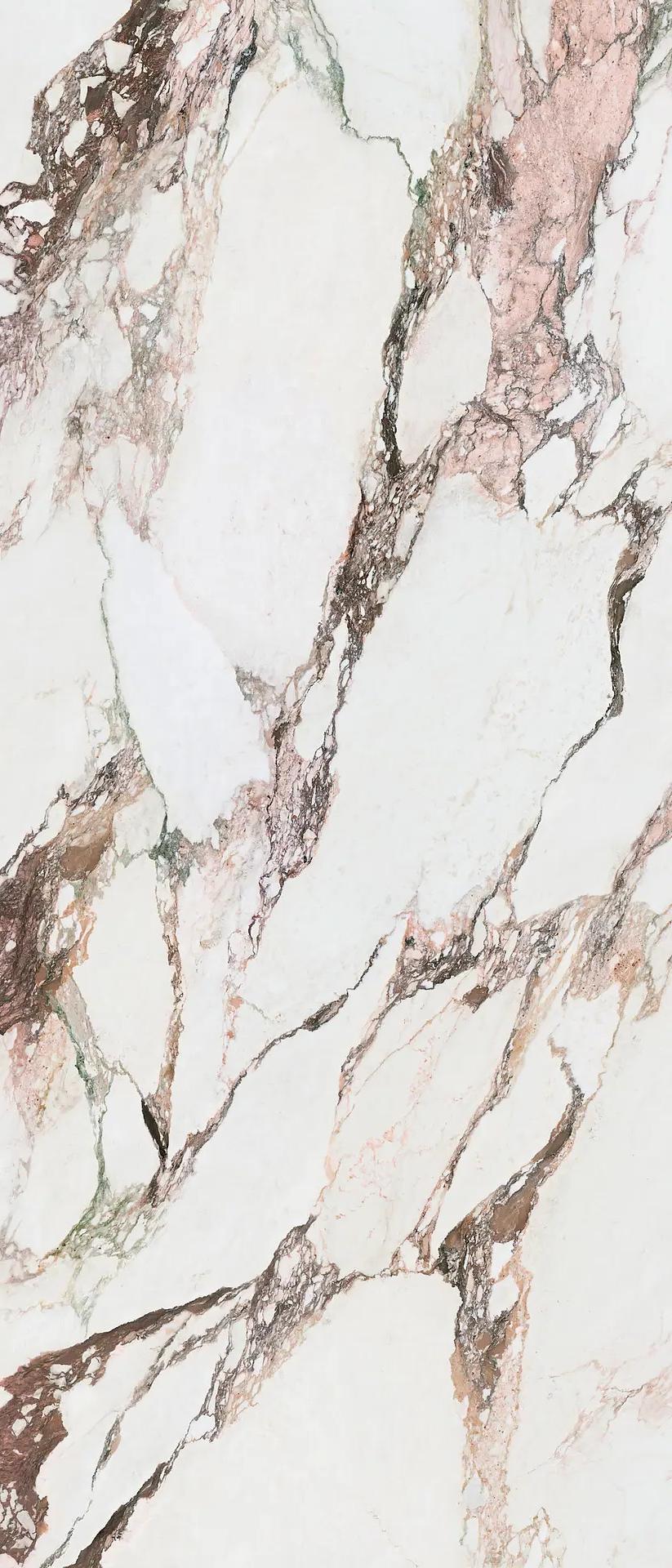 CHV1XPL Calacatta Pink Vena Continua Lapp SQ. 6mm 120x280 Italgraniti
