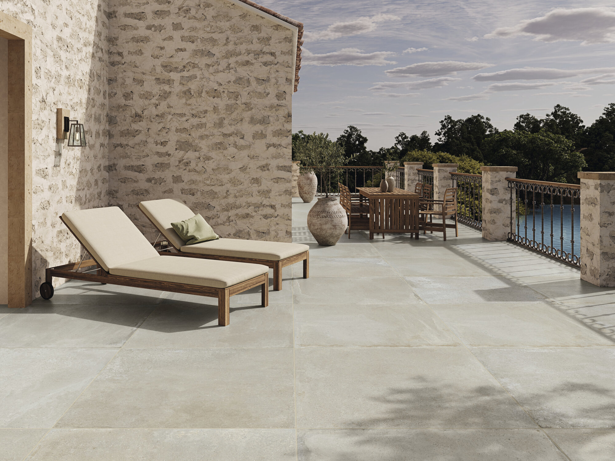 A042409 Palanzo Ecru Rect. 60x60 Ape Ceramica