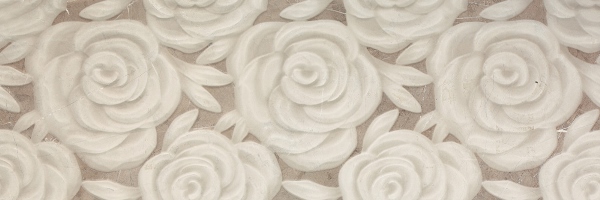 Lyon 9535 Crema Relieve Rose Rectificado 30x90 Porcelanite Dos