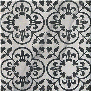 fLZM Roma Deco 20 Statuario Grafitte 20x20 FAP Ceramiche