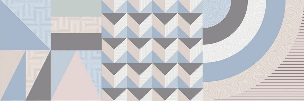 Decor Cromatica Mix Brillo 25x75 Cifre