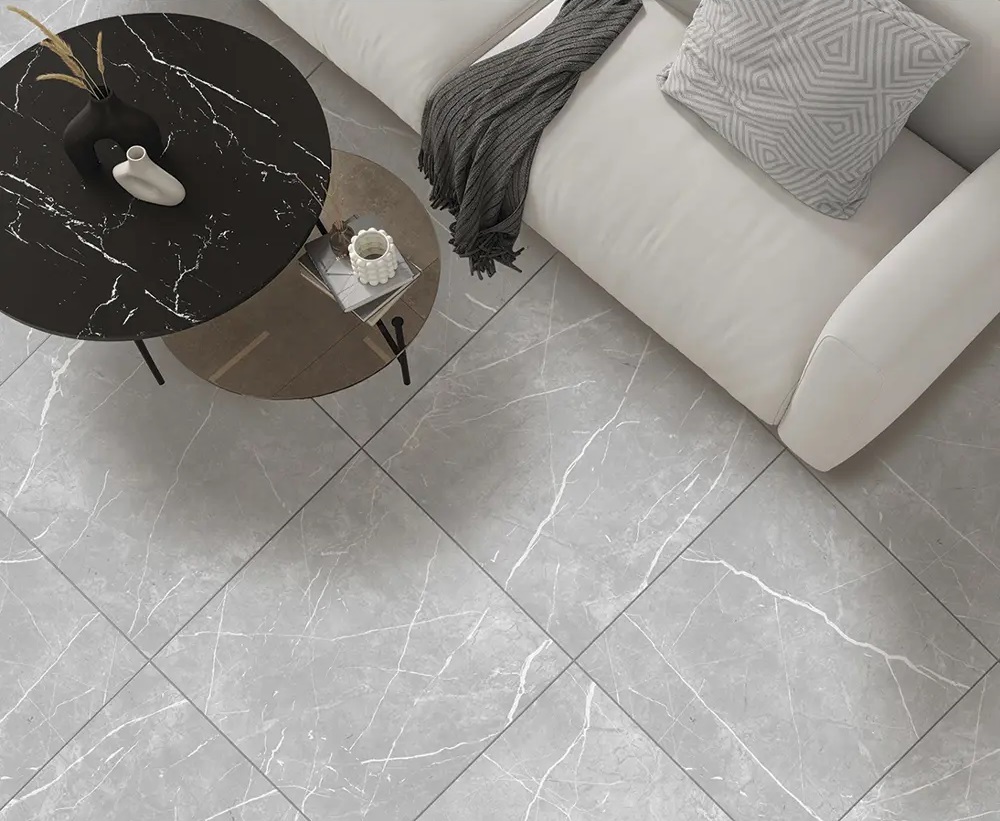 NR0383-M Марбл Лайн Серый темный матовый 600x600x9.5 ProGRES Ceramica фото 8