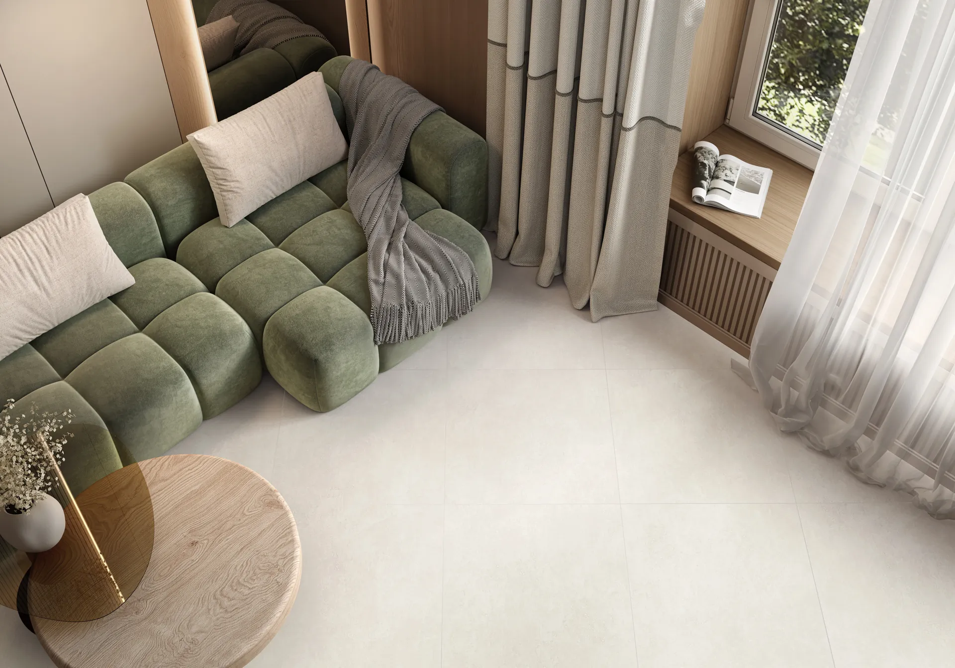 GFU6060BTE04R Beton Evo матовый граниль 600x600x9 Alma Ceramica (Уралкерамика) фото 10