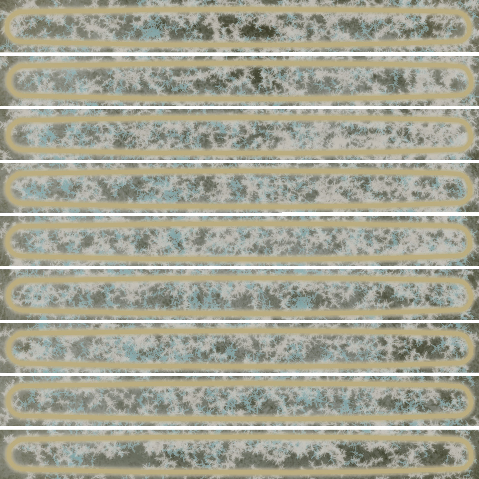 KMD2SOB001BN Декор чипсет Далия зелёный светлый глянцевый 20x20x0,95 Kerama Marazzi