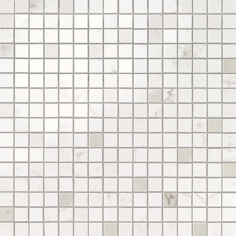 9MQC Marvel Carrara Pure Mosaic Q 30,5x30,5 Atlas Concorde