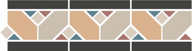 Бордюр Ясмин (35/10/14/19/08/01) 44.2x12.2 Топ Рус