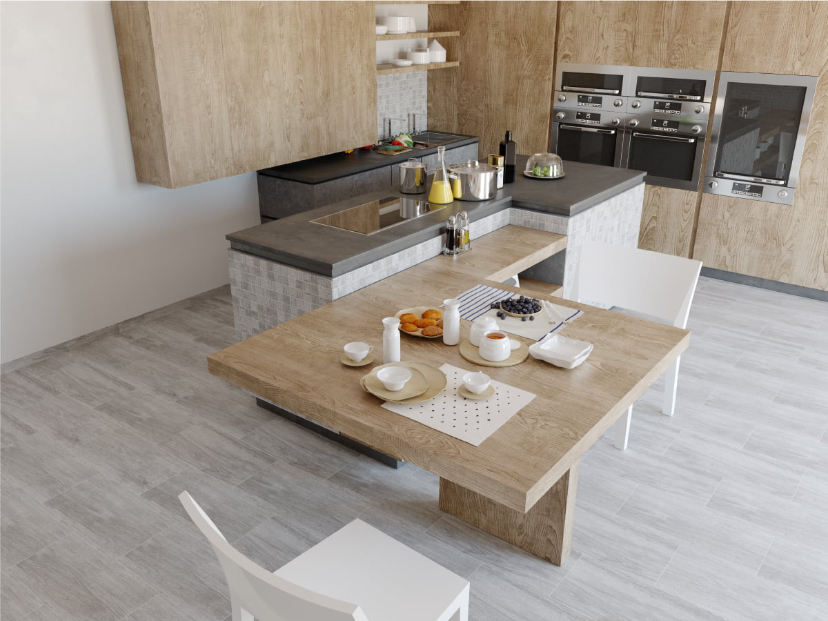 WS5A156 Плинтус Woodhouse темно-бежевый 7x59,8 Cersanit