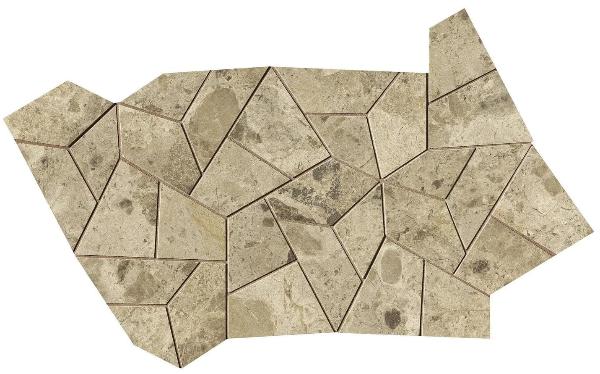 fQNN Nativa Sand Fly Mosaico Satin 25x41.5 FAP Ceramiche