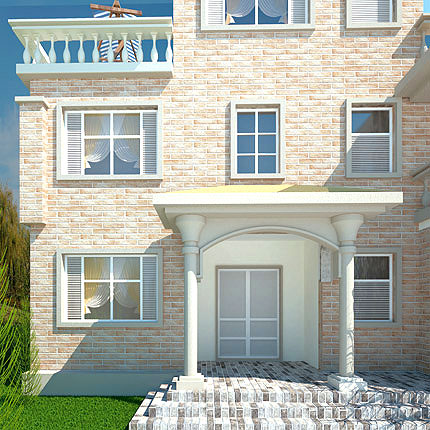 Pietra White 7,5х28 Monopole Ceramica