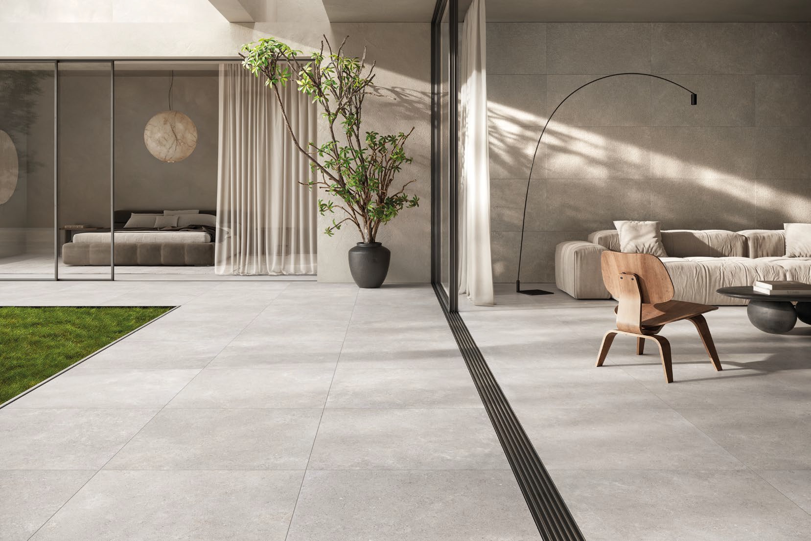 RB92 Coquille Gris Matt-Pro Rett 60x120 Refin