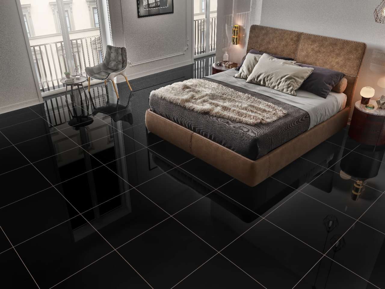 Super White Polished 600x600 Velsaa