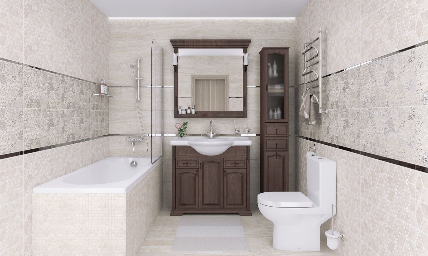 Декор Echo Elemental серый 30х60 Laparet