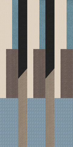 769490 Chimera Decoro Ritmo Beige A Mat Ret 6mm 60x120 Cedit