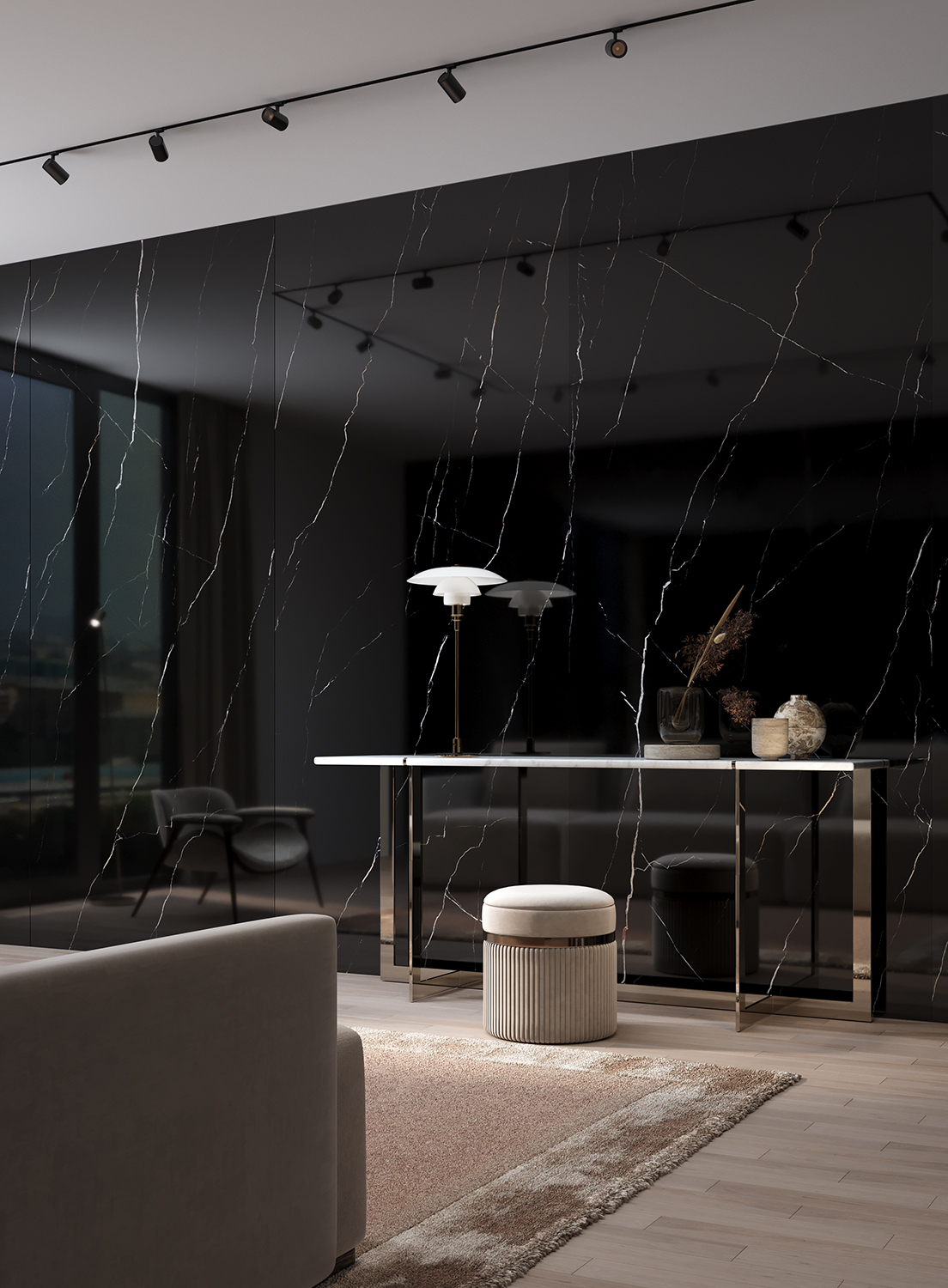 Calacatta Rose High Glossy 2780х1200х6 StaroSlabs фото 28