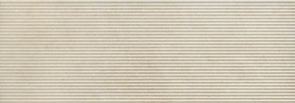 RCUU Travertino Wall Struttura 3D Pli Cross Beige Rett 40x120 Ragno Marazzi
