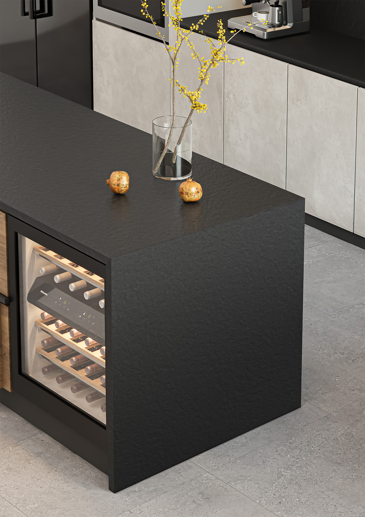 Mono Grey Matt 800х3200х12 StaroSlabs фото 4