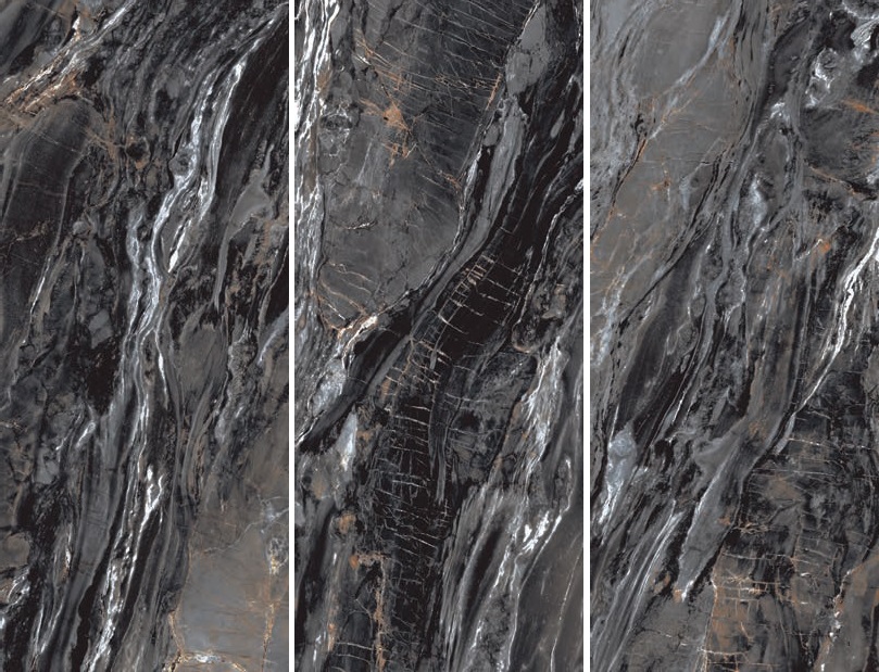 Idalic Natural Polished Rect 6mm 120x280 STN Ceramica