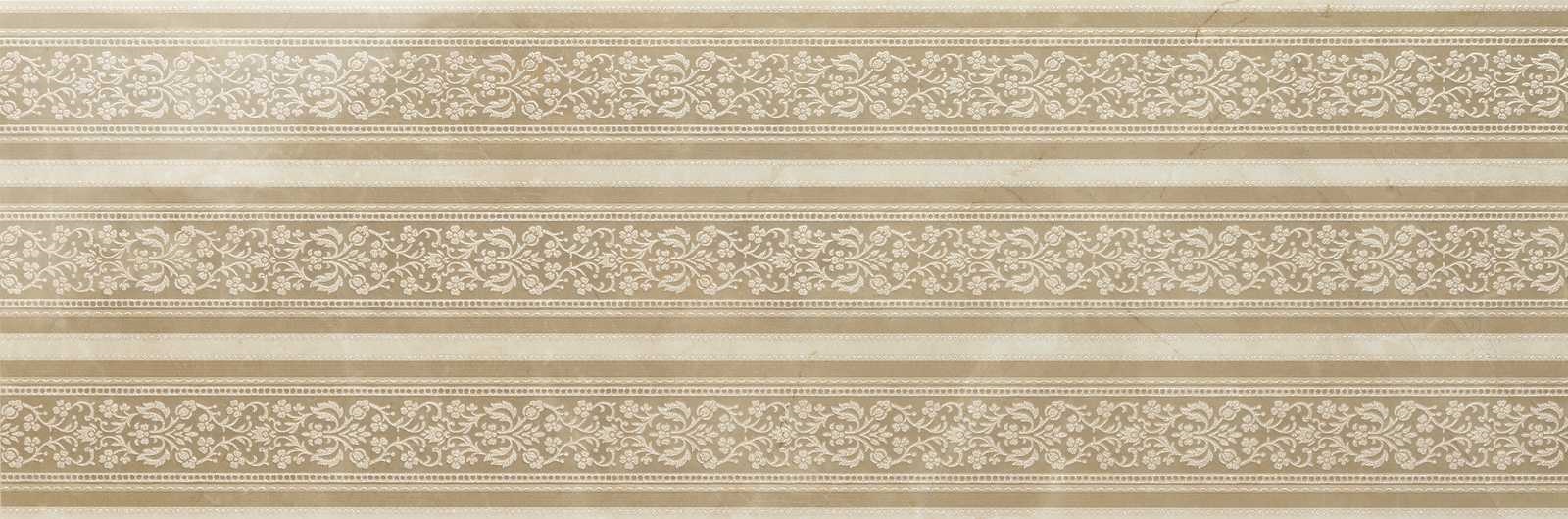 MLYX Decoro Boiserie Golden Cream 32.5x97.7 MARAZZI Italy