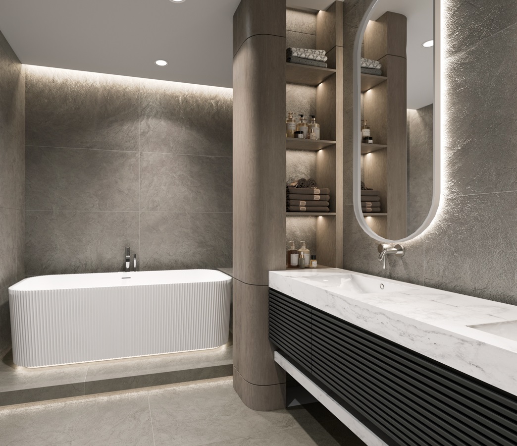 NTT99617M Granite Limestone Grey Structura 60x120 NT Ceramic фото 21