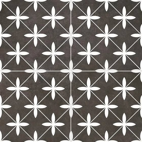 Chic Poole Black 45х45 Dualgres