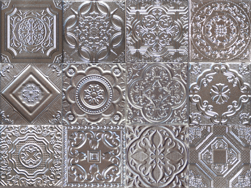 Toledo Silver mix 15.8x15.8 Absolut Keramika