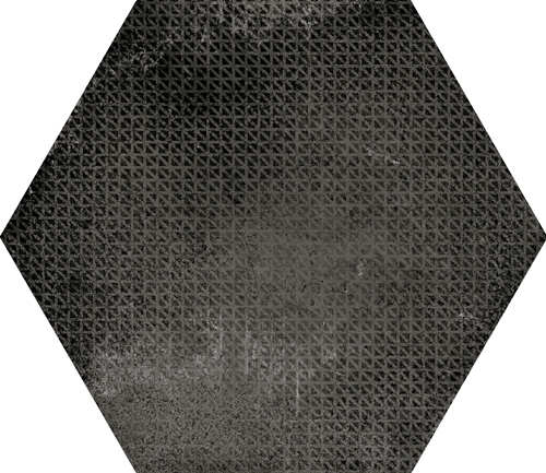 23604 Urban Hexagon Melange Dark 29,2X25,4 EQUIPE
