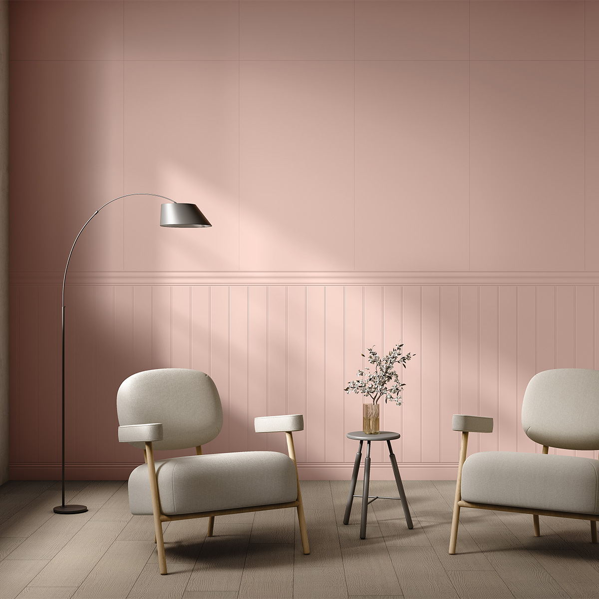 N90057 Leaf Wainscot Matt 60x120 Mozart фото 7