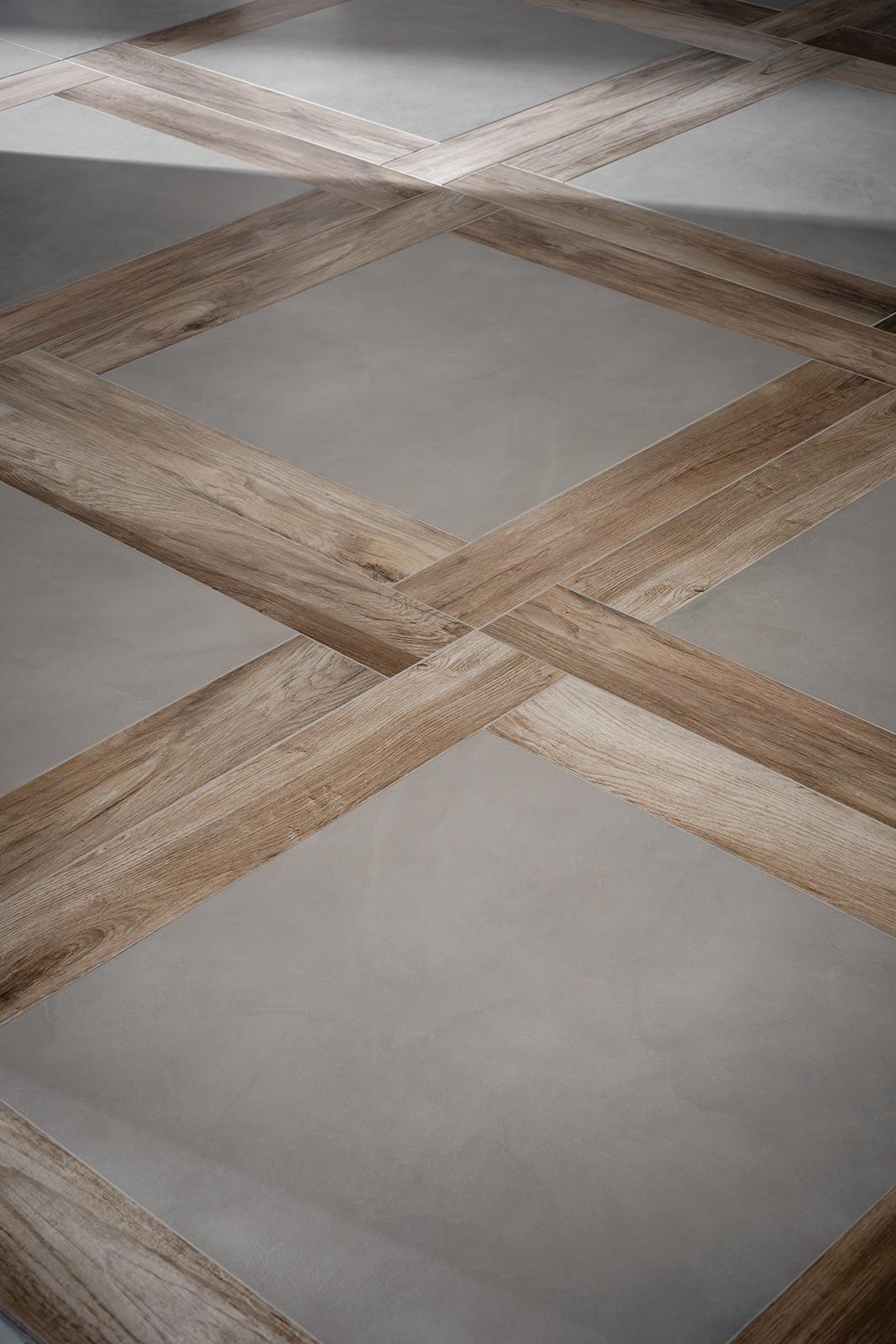 MM58 Block Grey Rett 90x90 MARAZZI Italy