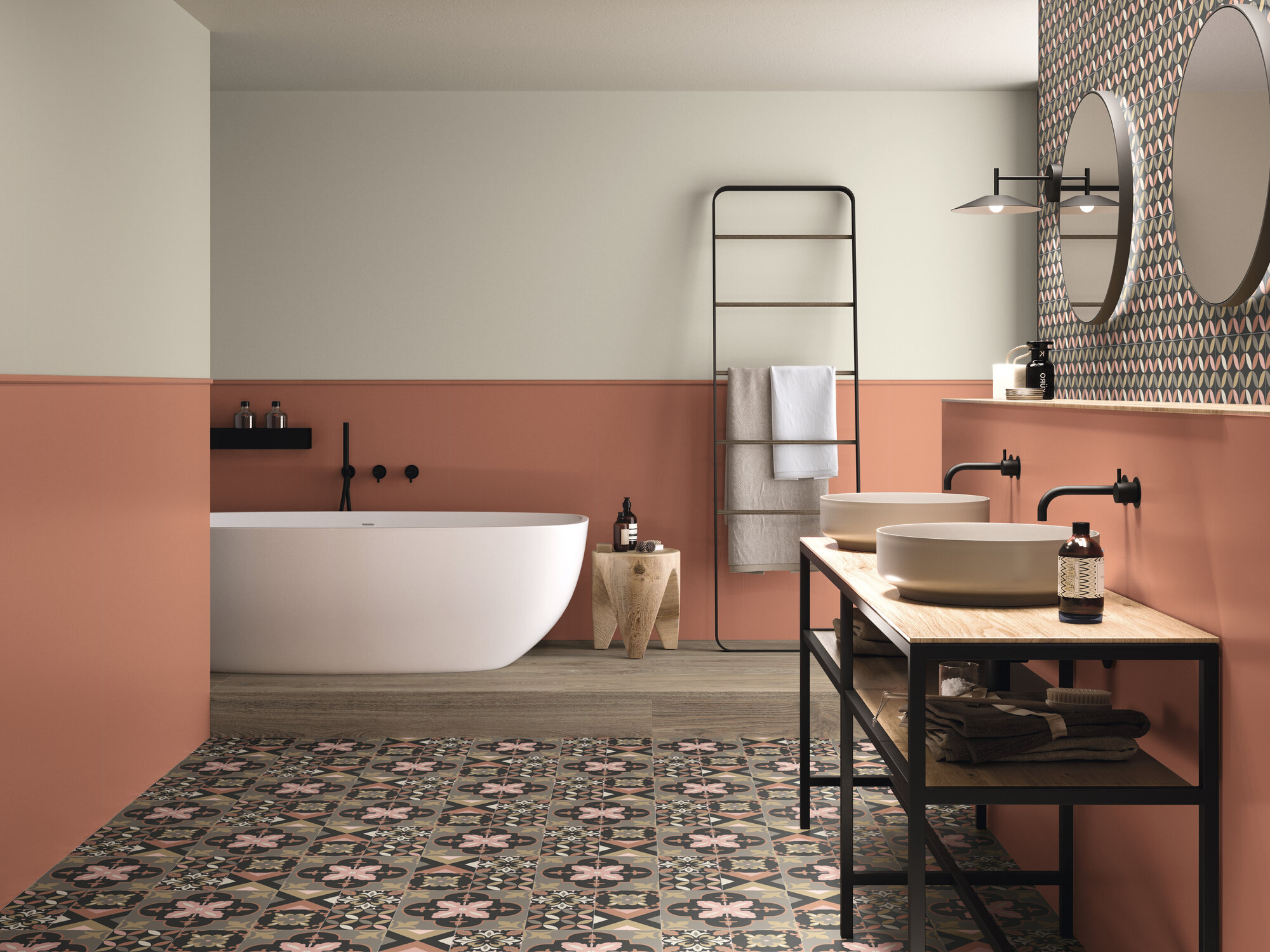 A042032 Authentic Oat Rect 25x150 Ape Ceramica