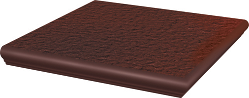 Cloud Brown Kapinos Stopnica Narozna Duro 33x33 Paradyz