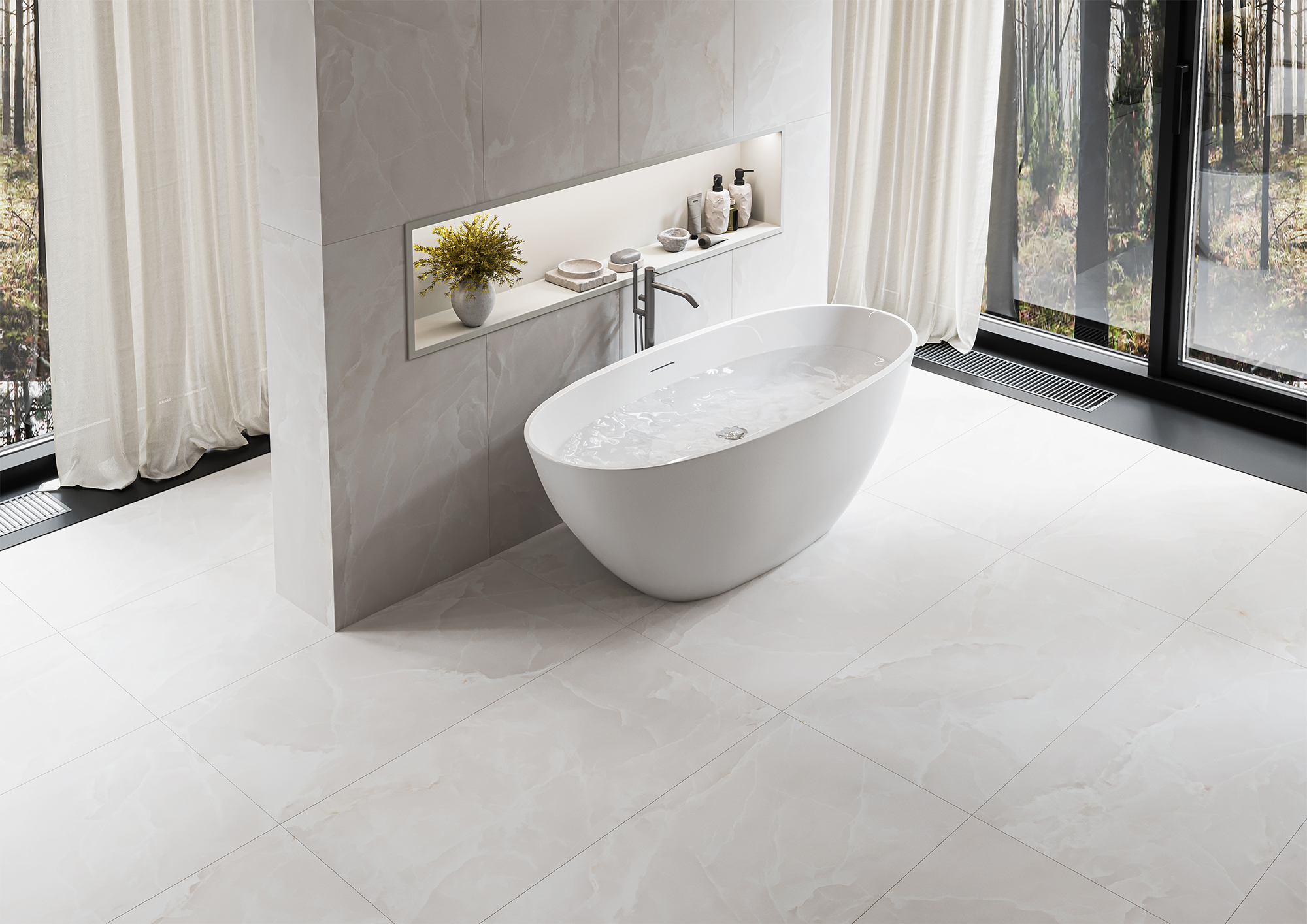 Onyx Elegant Pearl Satin 60x120 Staro фото 25