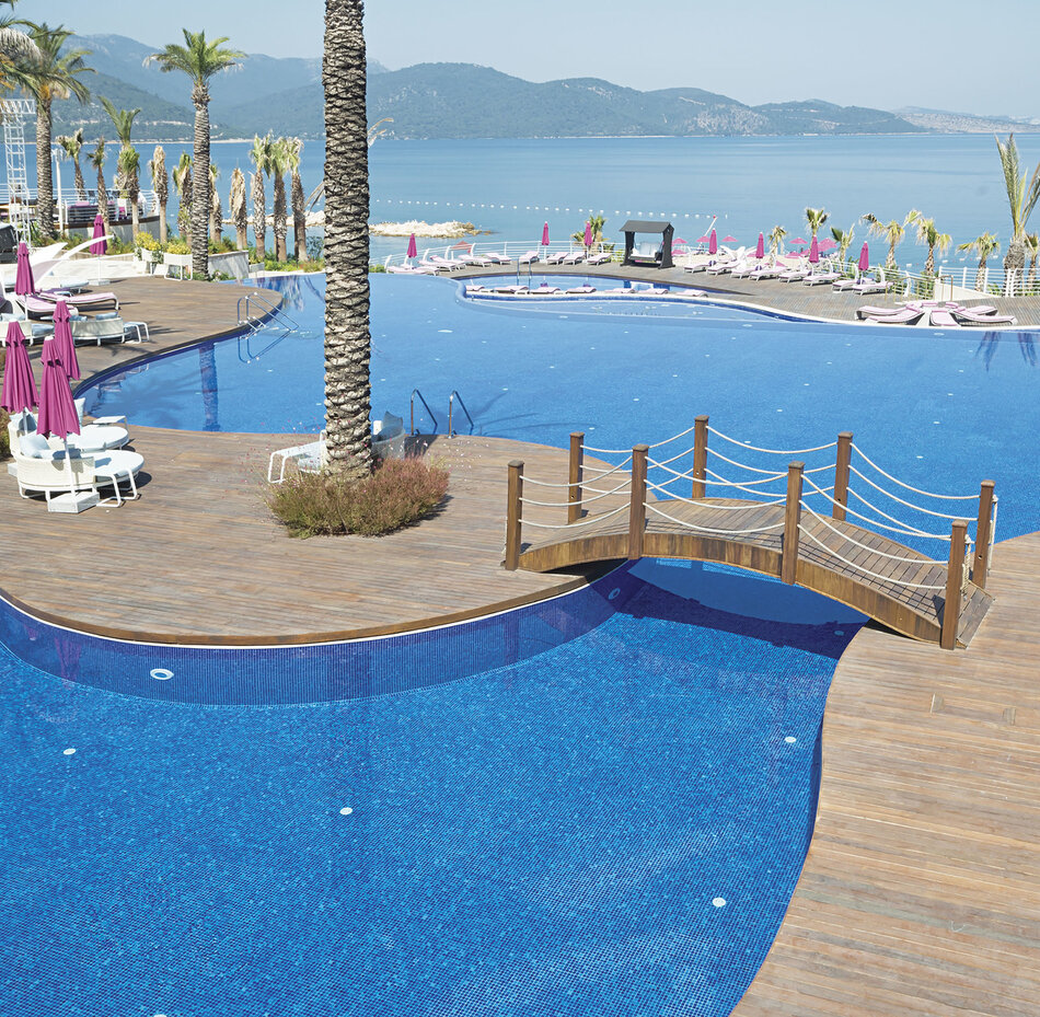 HVZ-124 для бассейна бирюзовая 31,5x31,5 Keramissimo фото 7