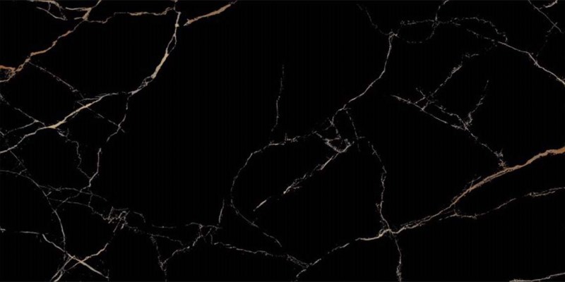 PERUGIA Nero High Glossy 60x120 Infinity Ceramica