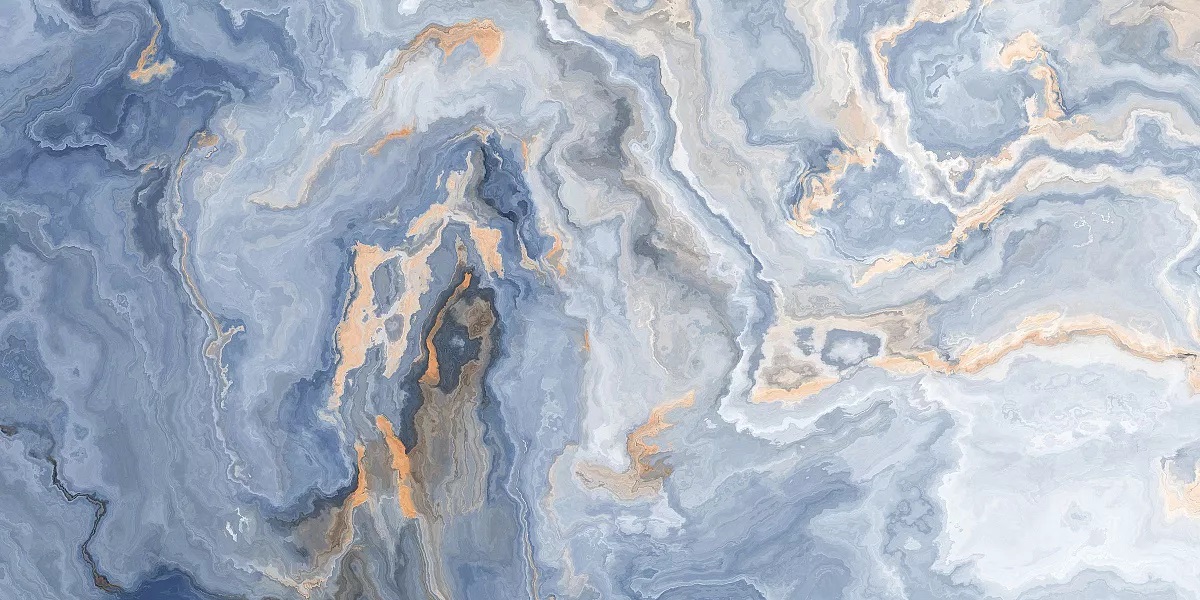 Fantasy Coastal Glossy 60x120 Art Ceramic