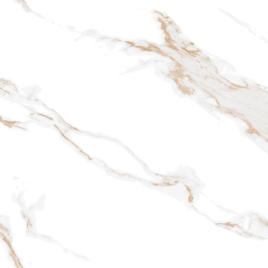 Calacatta Sharp Gold Белый Полированный 60х60 Ceradim