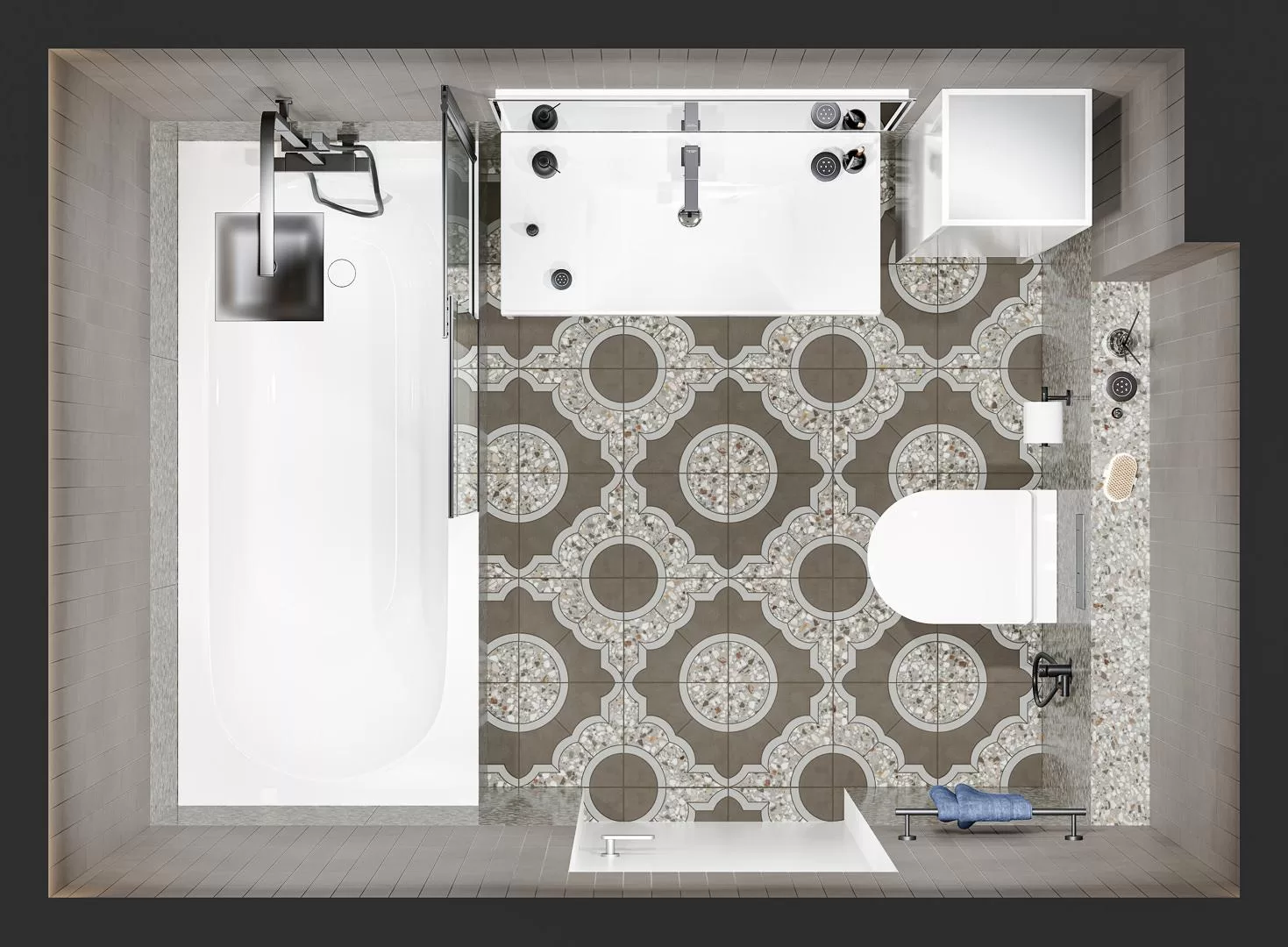 26304 Амстердам коричневый светлый матовый 6x28.5 Kerama Marazzi фото 9
