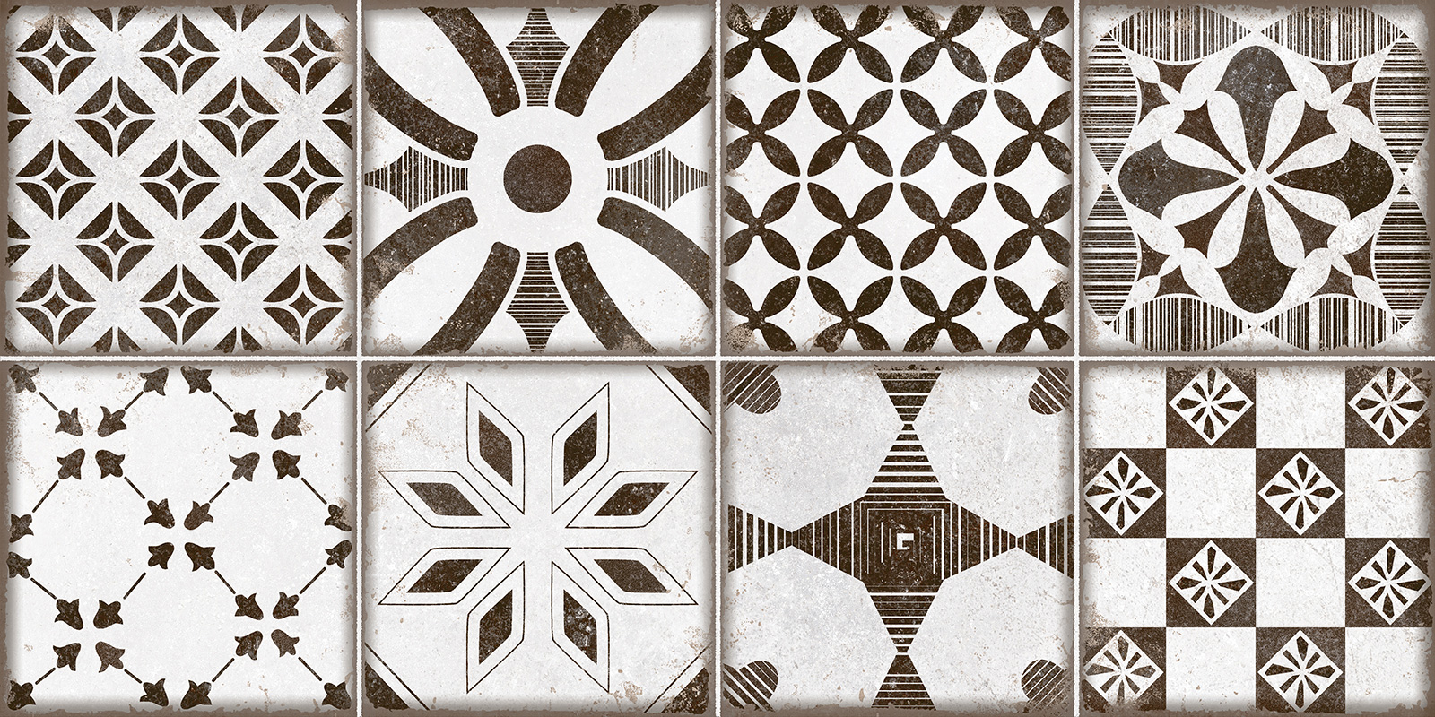 TWU2550BOH17 Boho рельефная 249x500x8 Alma Ceramica (Уралкерамика)