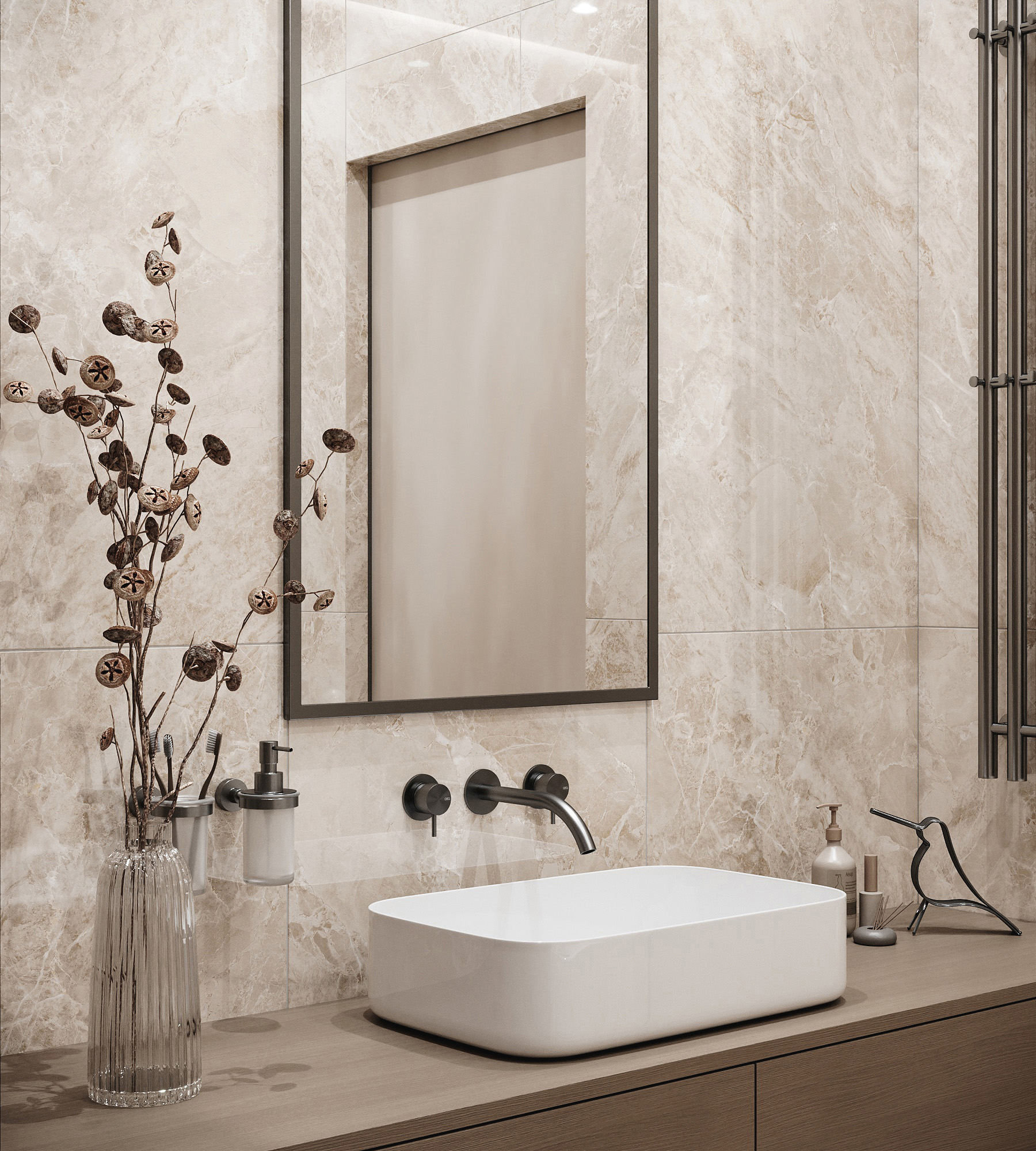 FP1031-A Modena Brown Full Polished 60x120 Arcadia Ceramica