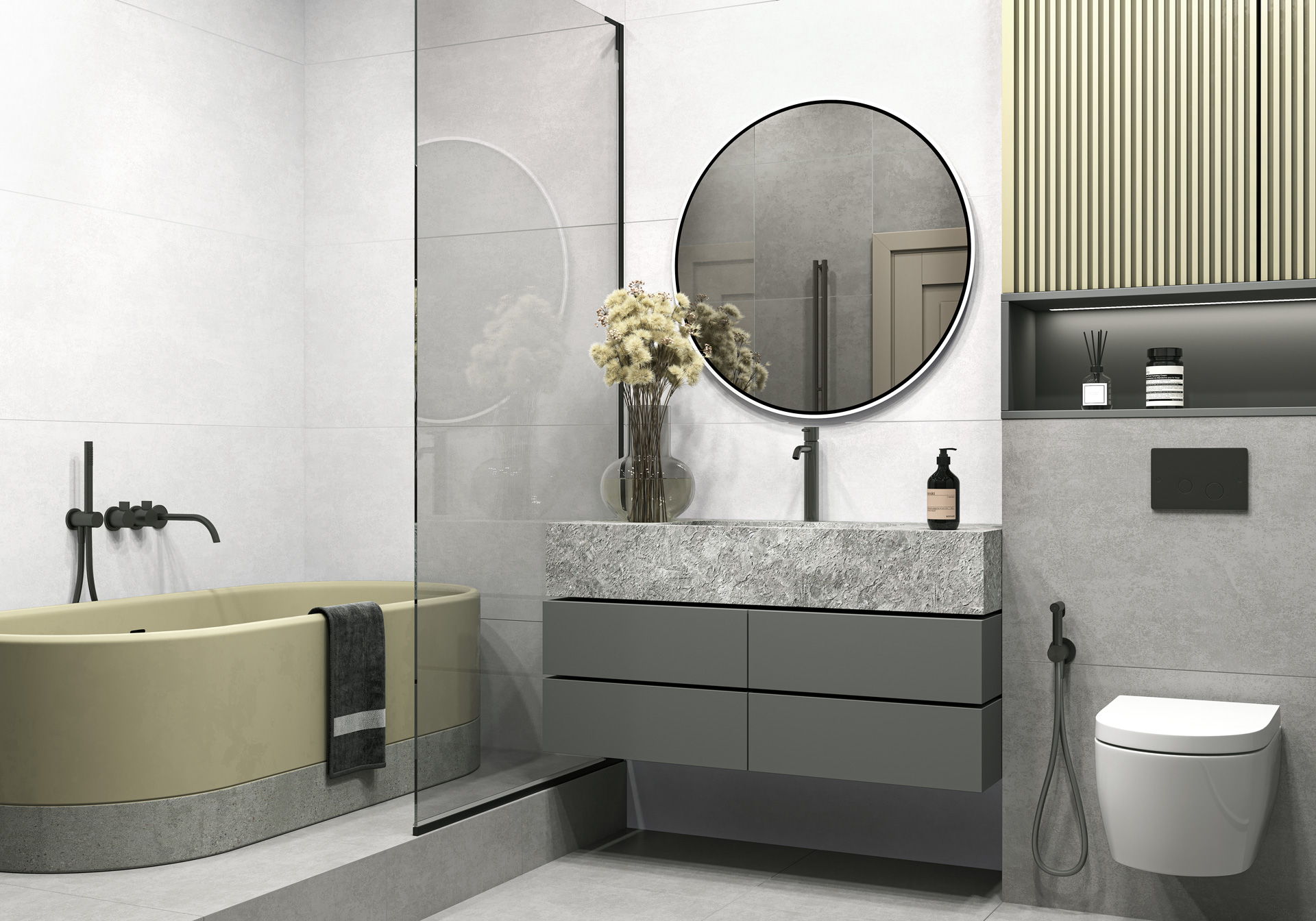 GFU6060BTP70R Beton Pro матовый граниль 600x600x9 Alma Ceramica (Уралкерамика) фото 9