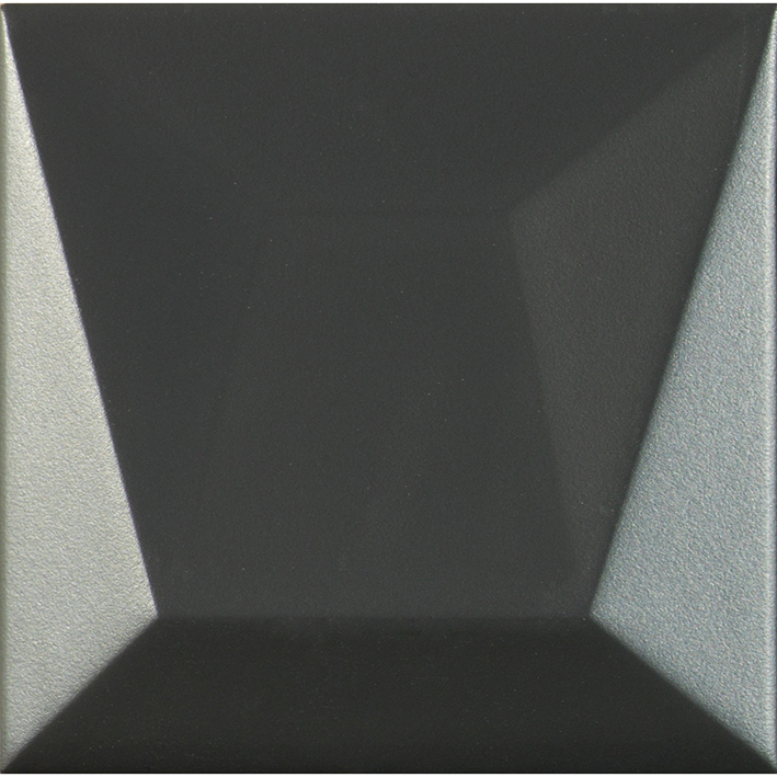 L138000411 Faces S4 Negro 12,5x12,5 L'Antic Colonial