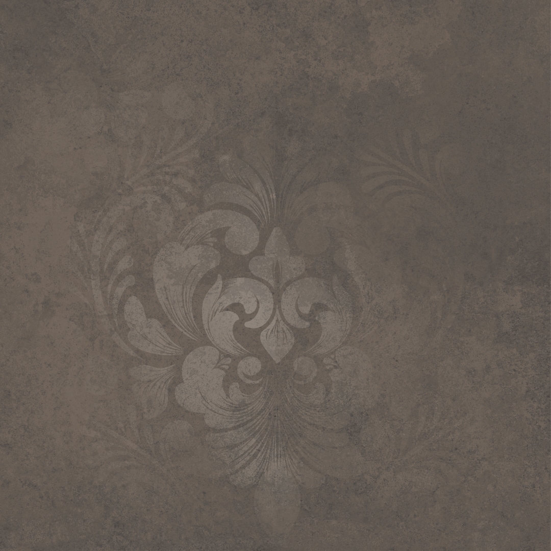 KM4040G0081N Хадду коричневый матовый декорированный 40,2x40,2x0,8 Kerama Marazzi