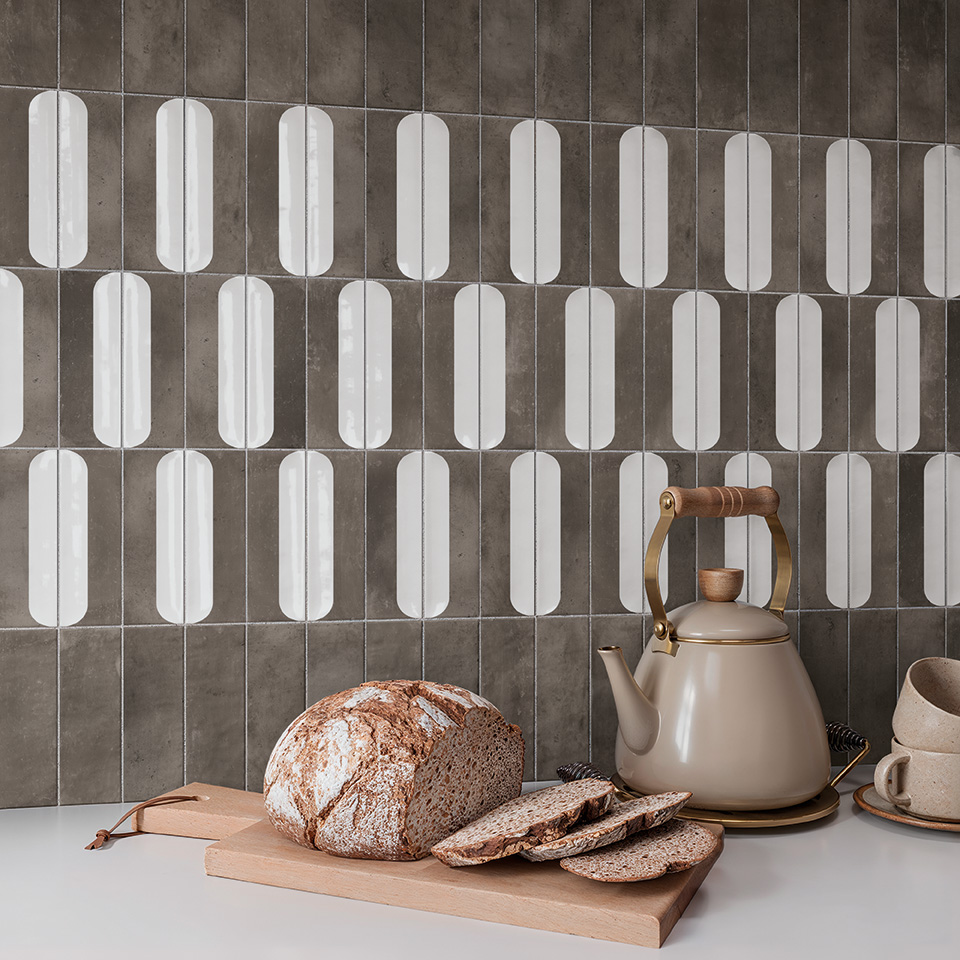 138705 Bow Off White Gloss 5.2х16 DNA Tiles фото 19
