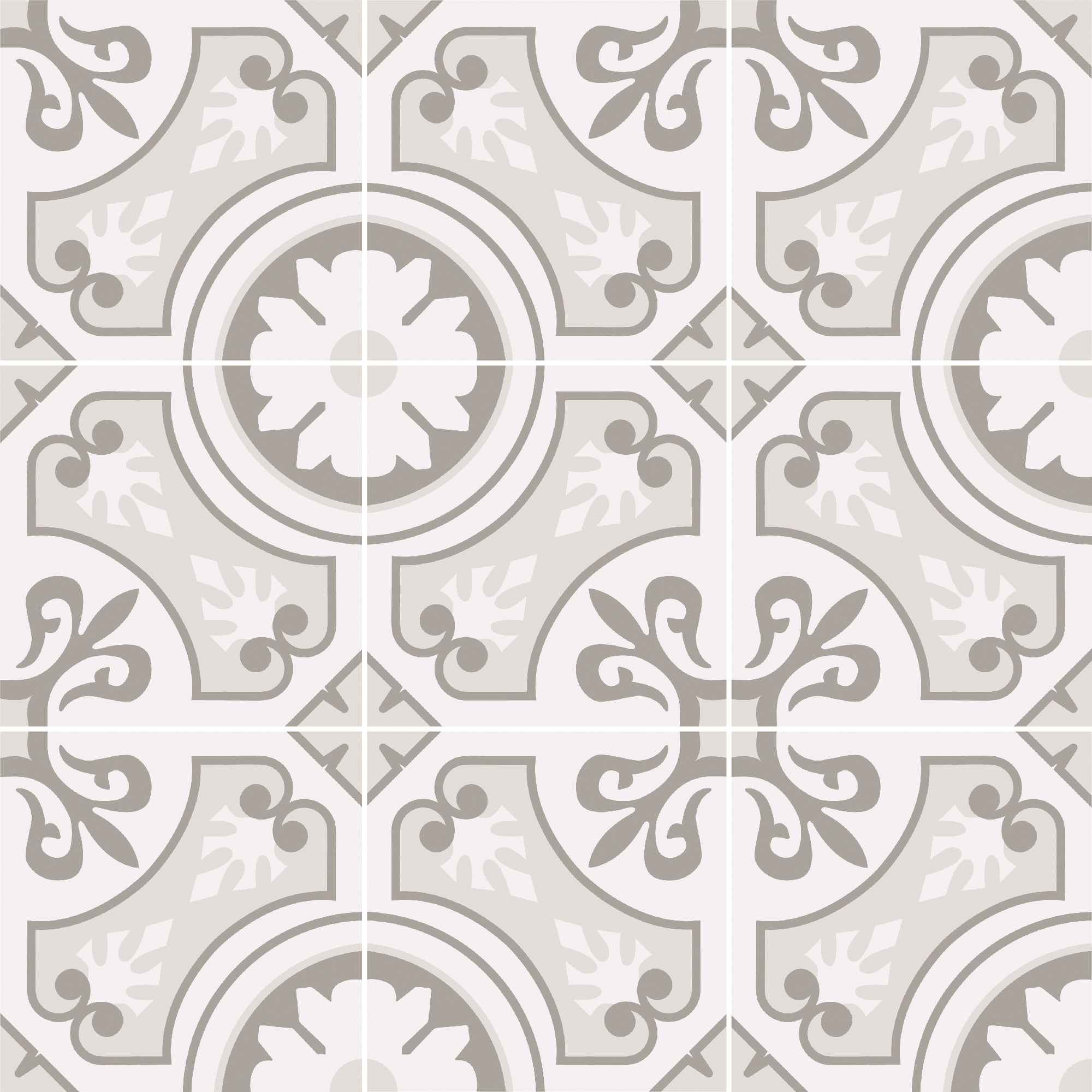 Пальмира бежевый 20x20 Smile Tile фото 2